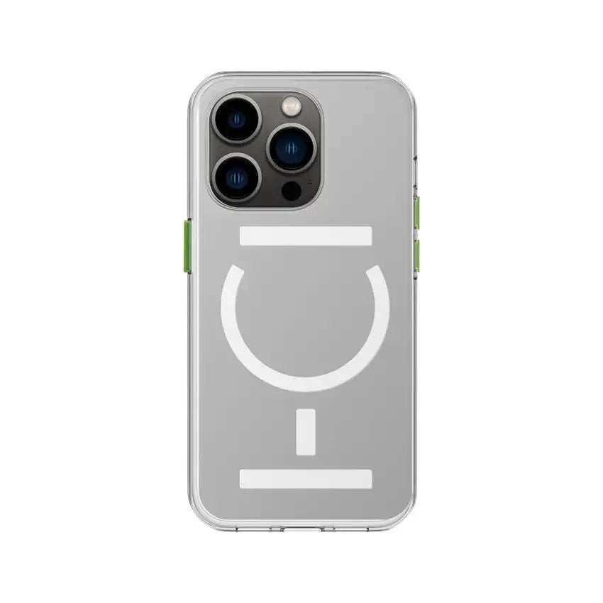 Goui Magnetic Case iPhone 14 Pro  6.1 with magnetic Bars - Transparent