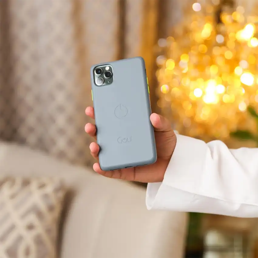 Goui Case iPhone 15 Pro - Steel grey