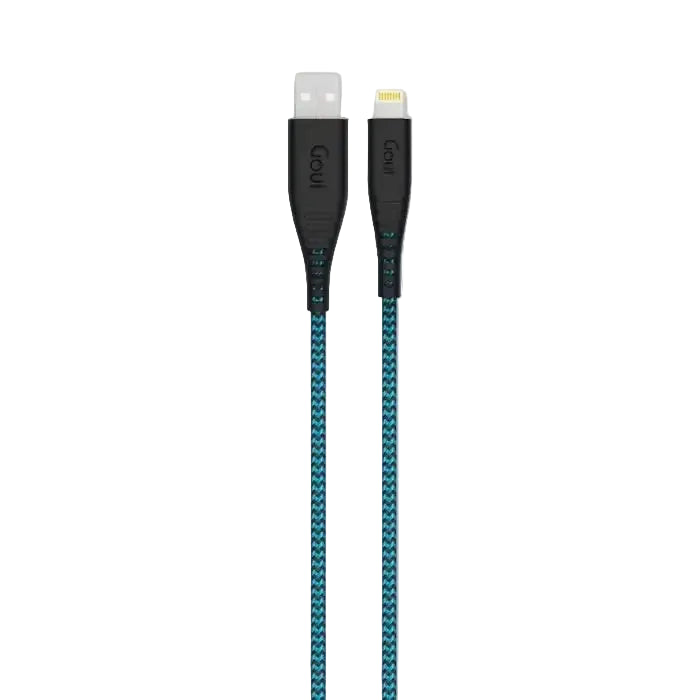 Goui FLEX 8 PIN USB Cable 1.5mtr Black / LightBlue