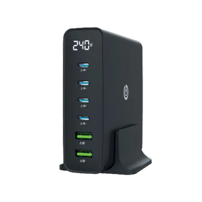 Goui GAN 240 6Port Desktop Charger UK