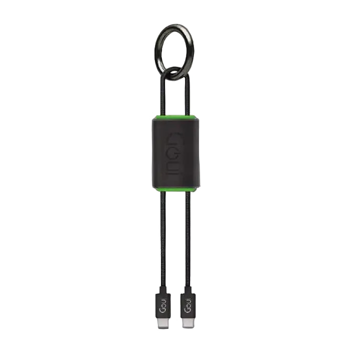 Goui LOCK USB Type C-C  Key Chain Cable -Black