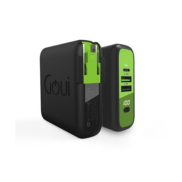 Goui MBALA PLUS Power Bank 10,000mAh+Wall Charger