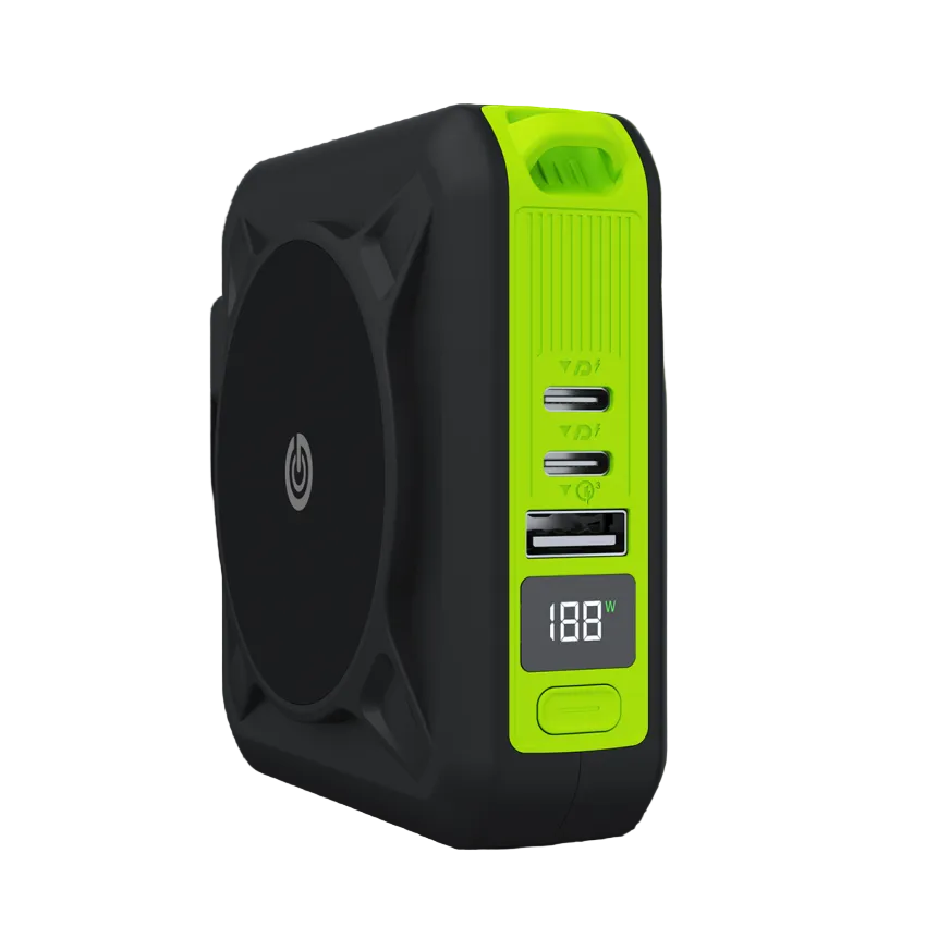 Goui MBALA PRO Power Bank 10,000mAh +Wireless Charger 15W+Wa