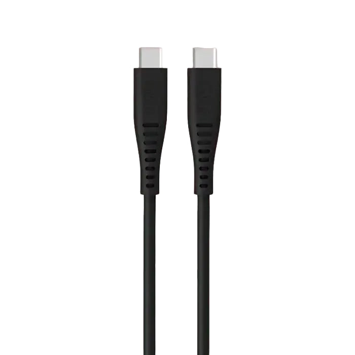 Goui Silicon Cable C-C - Black, 1.5mts