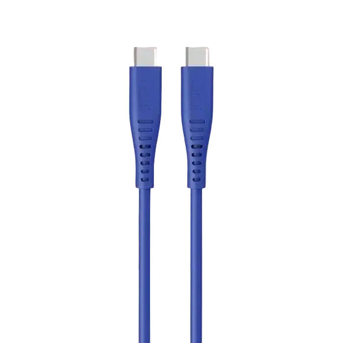 Goui Silicon Cable C-C - Blue, 1.5mts