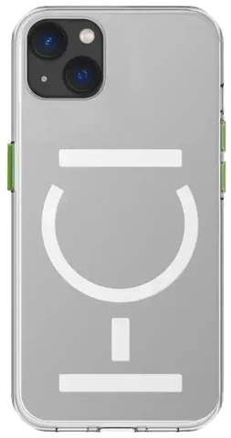 Magnetic Case iPhone 14 Plus 6.7 with magnetic Bars - Transparent