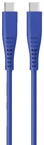 Silicon Cable C-C - Blue, 1.5mts