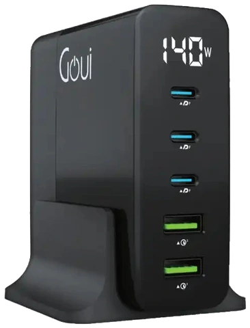 GAN 140 5 Ports Desktop charger