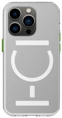 Magnetic Case iPhone 14 Plus 6.7 with magnetic Bars - Black stone