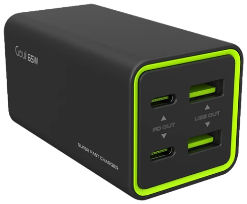 TANK Desktop Charger 65W with 3 Pin UK Plug Power Code